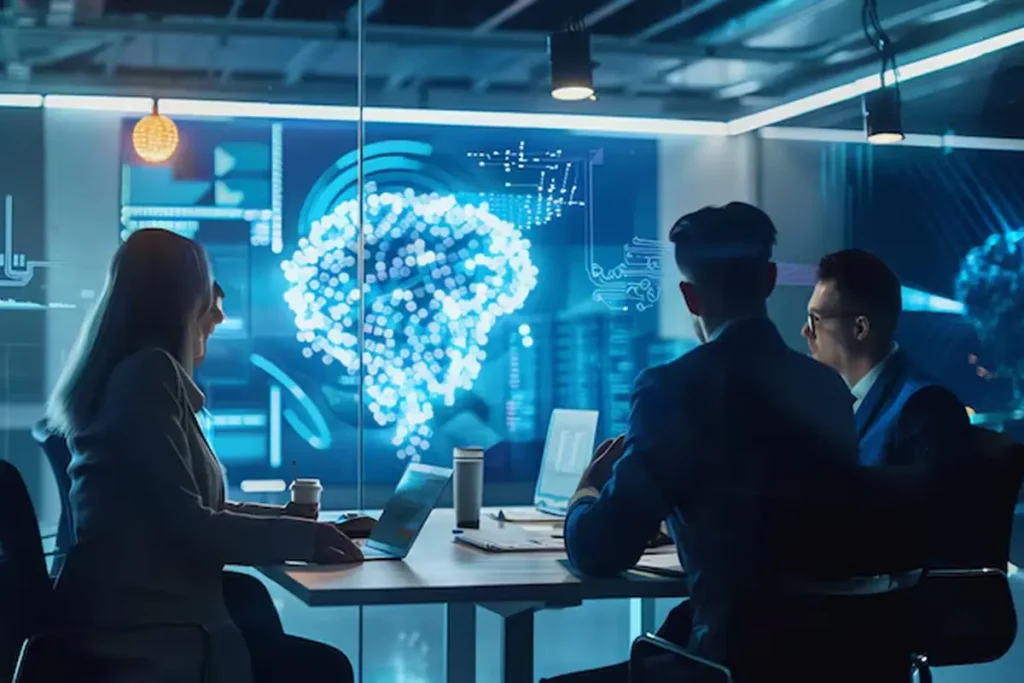 AI software development focuses on creating custom AI-driven solutions that enhance business operations. Companies offer tailored AI software development, including custom solutions, end-to-end development, and AI consulting. Consulting services help evaluate use cases, assess data readiness, and manage potential risks. This ensures the delivery of effective AI solutions that drive measurable business outcomes. Whether through automation, optimization, or innovation, AI software development services help businesses leverage AI to gain a competitive edge.